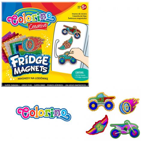 Zestaw kreatywny Colorino Creative Magnesy na lodówkę - 2